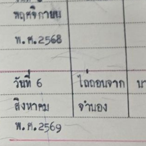 ปิดเคสไถ่ถอนจำนองที่บ้านพร้อมดินพื้นที่ศรีราชา จังหวัดชลบุรี ดำเนินการที่สำนักงานที่ดิน ศรีราชา ชลบุรี ถูกต้องตามกฎหมายและโปร่งใสทุกขั้นตอน